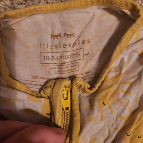 Little Sleepies Pajama Lot 18-24 Months - Picture 3 of 10